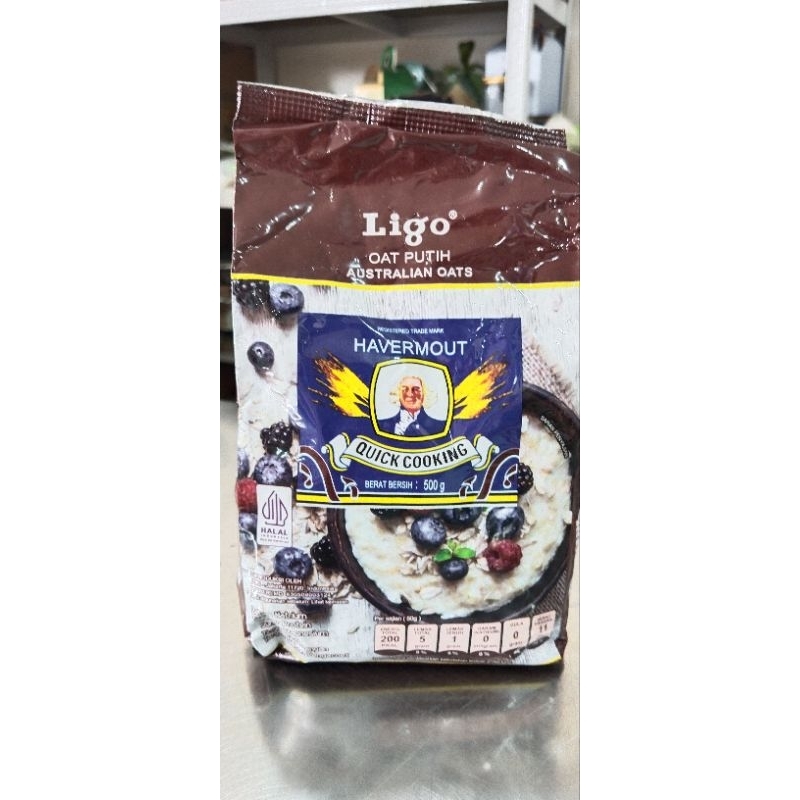

LIGO HAVERMOUT WHITE OATS/OATS INSTANS 500GR
