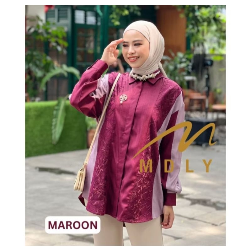 renatha top kemeja by mdly /kemeja mdly