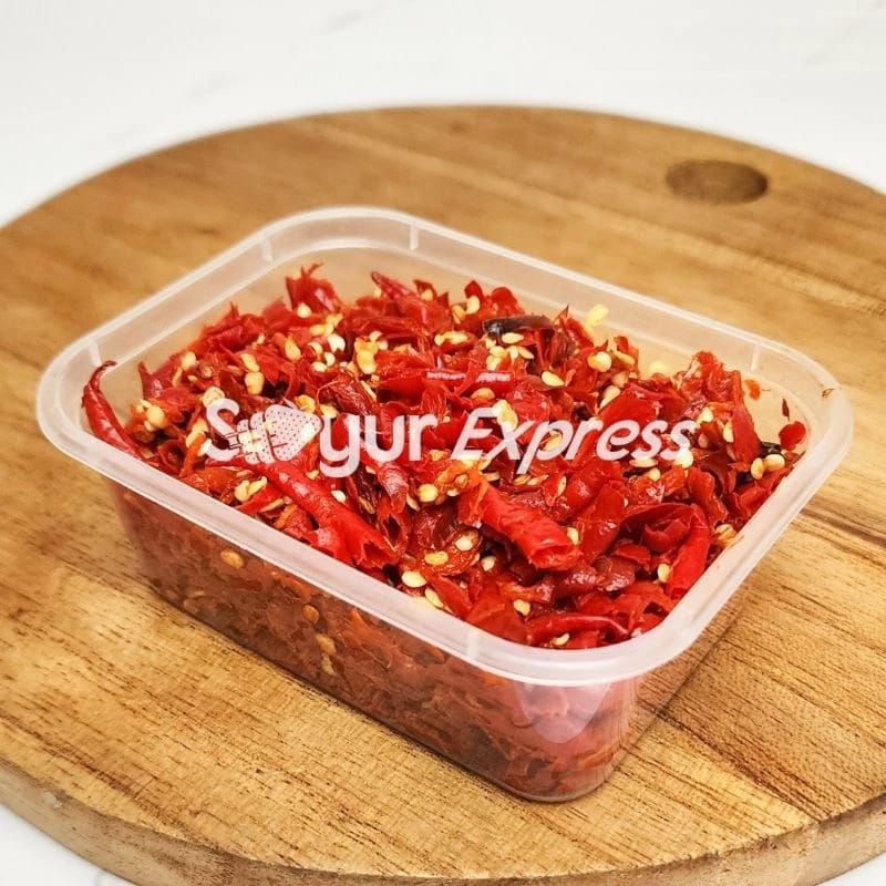 

KIRIM INSTAN Cabe Keriting Merah Giling Kasar Fresh