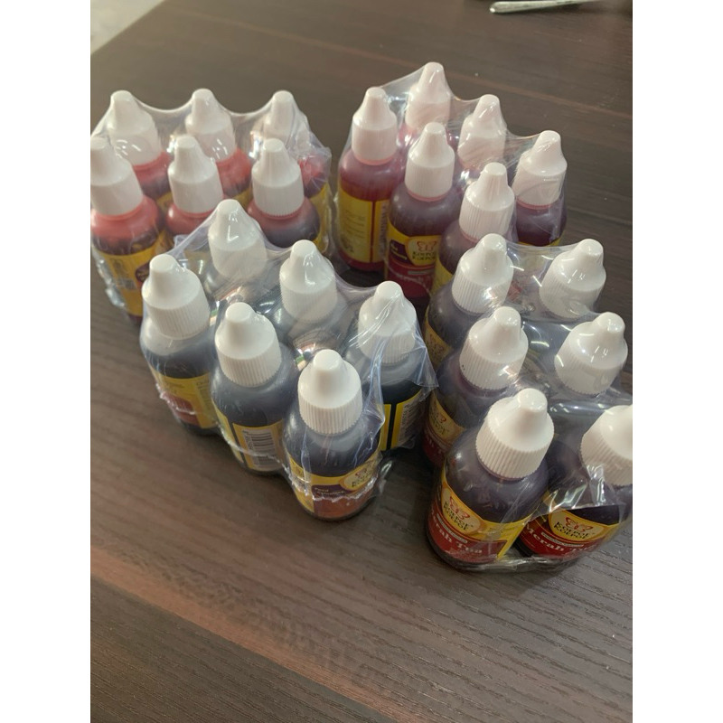 

Pewarna Koepoe 30ml (1pak=6pcs)/Pewarna Makanan