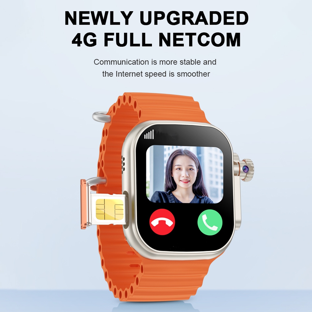 CUCI GUDANG [Bisa Video call] LDS Smartwatch 4G Sim card 4G & 5G RAM 4 / 64GB SIM CARD Bisa Hotspot
