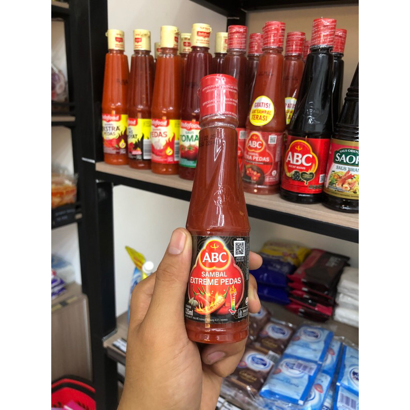 

Abc sambal extreme pedas 135ml