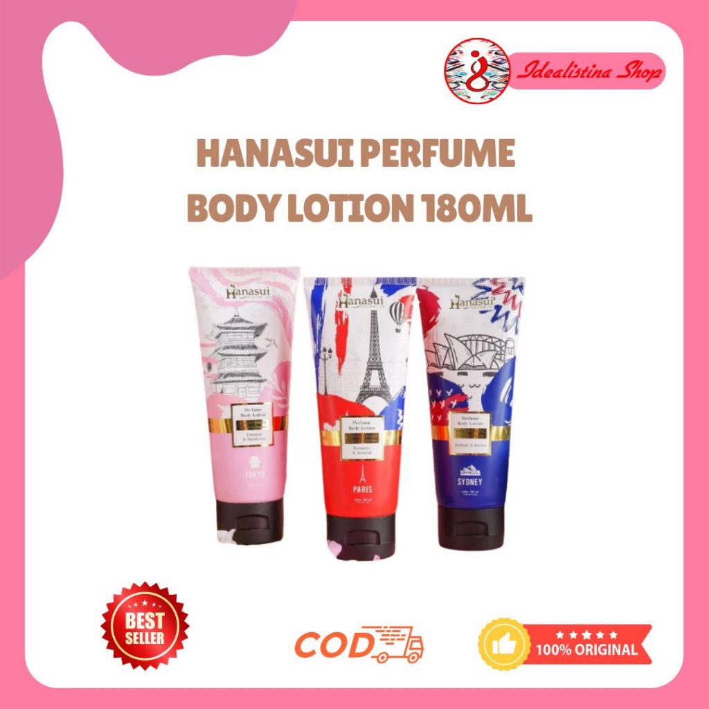 Hanasui Perfume Body Lotion 180ml