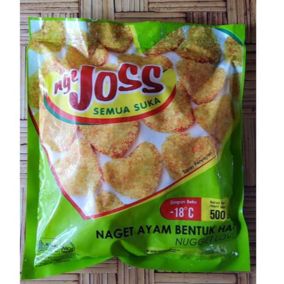 

NGEJOSS NUGET AYAM BENTUK HATI NUGGET LOVE 500Gr