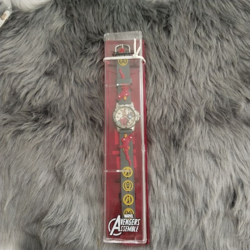 PRELOVED JAM TANGAN ANAK IRON MAN DISNEYLAND H0NGK0NG ORIGINAL