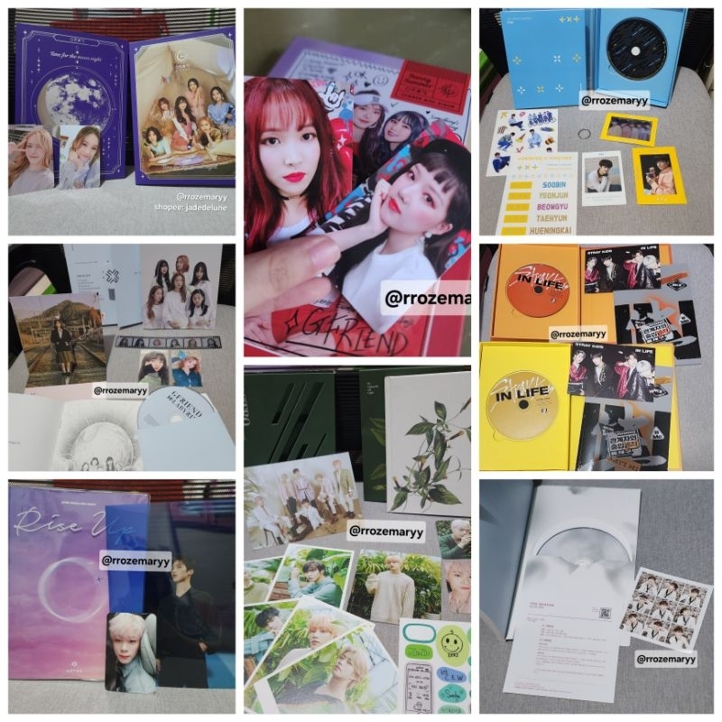 Album KPop Unsealed Gfriend, Astro, TXT, Stray Kids, BTS dan PC