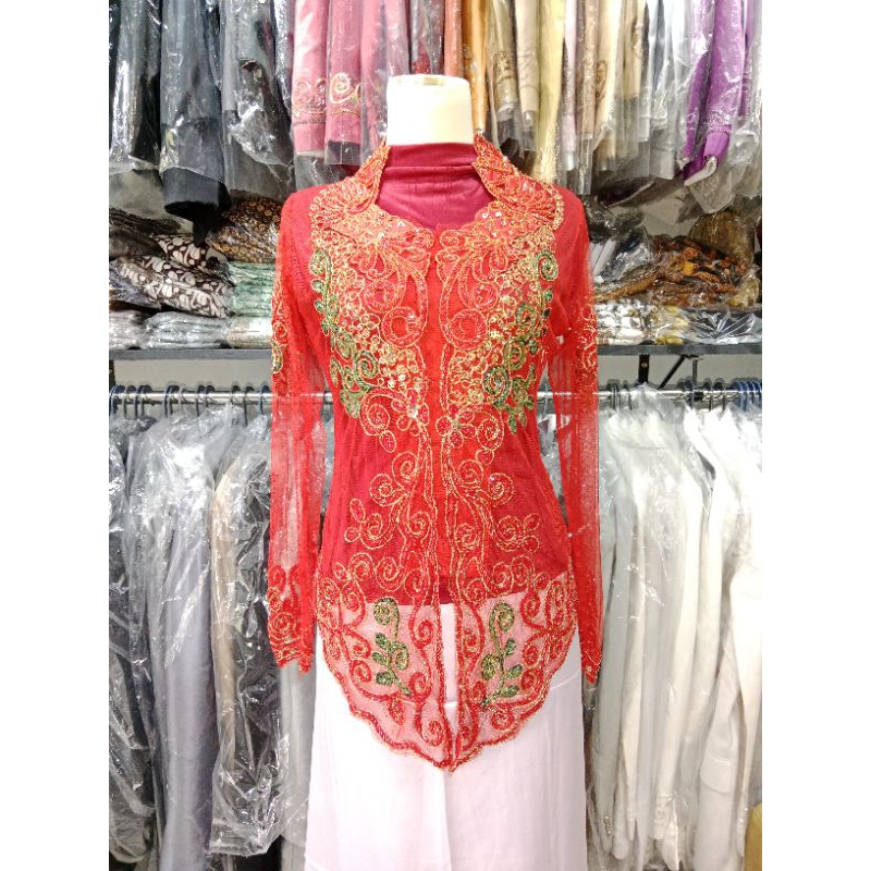 Kebaya modern full payet preloved