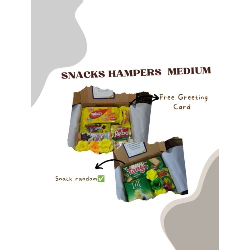

Hampers Snack/ Snack Box Medium / Hampers Snack Murah