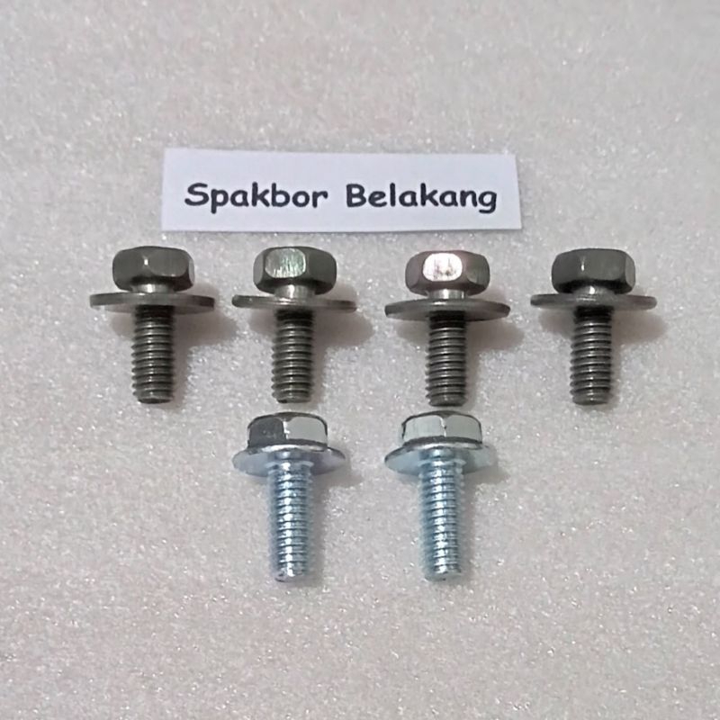 Baut Full Set Cover Bodi Body Spakbor Belakang Honda Supra GTR 150 Fi PGM-FI