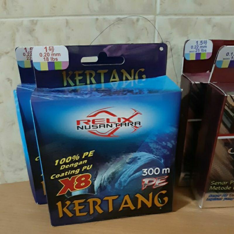 PE relix kertang 300M new (baru)