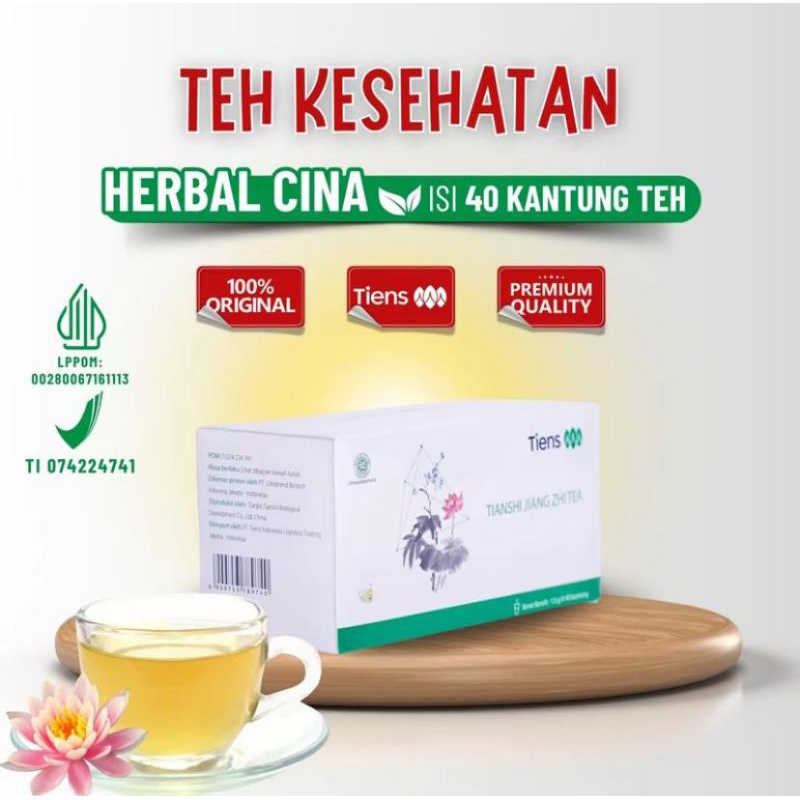 

[ Terlaris ] Penurun Berat Badan Tiens Teh Kesehatan - Jiang Zhi Tea (Teh Ajaib)