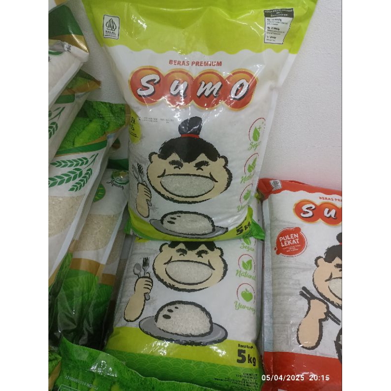 

Beras sumo hijau 5 kg ready stok