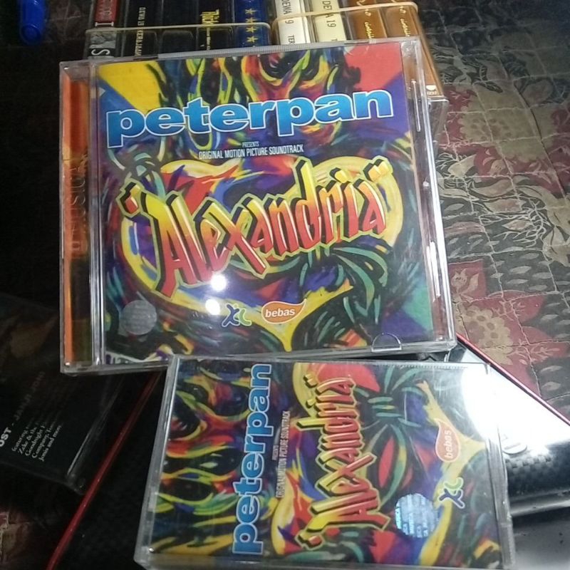 OST  ALEXANDRIA  PETERPAN /NOAH SEKARANG  CD  FREE  KASET