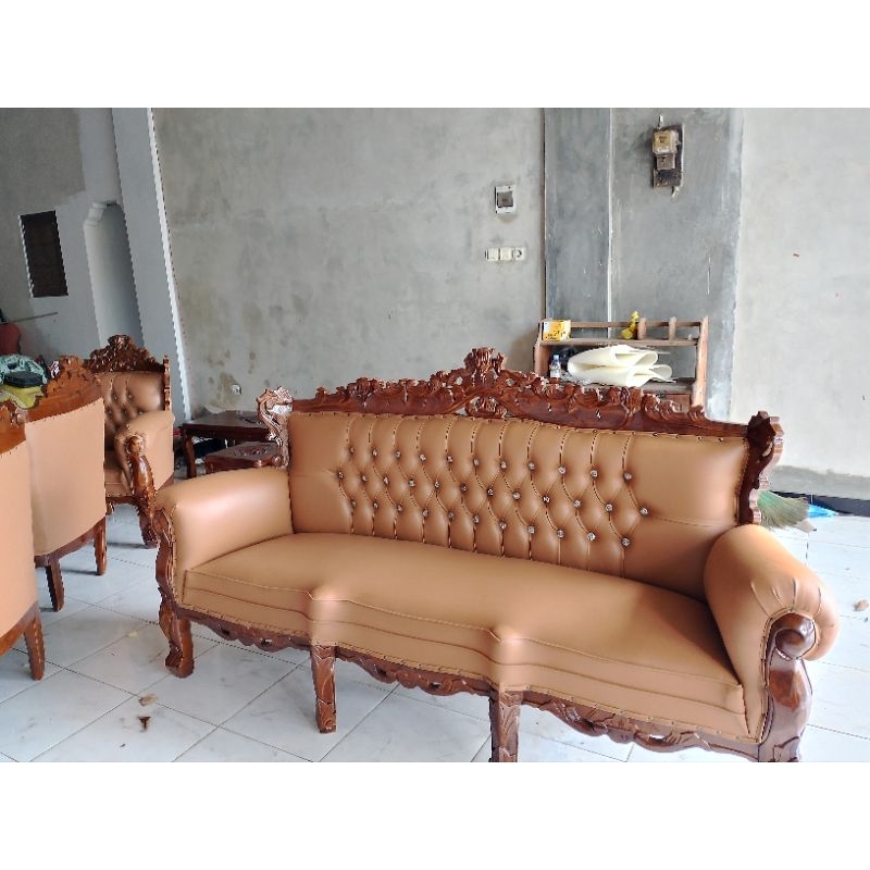 Kursi Tamu Romawi Tangan Sofa
