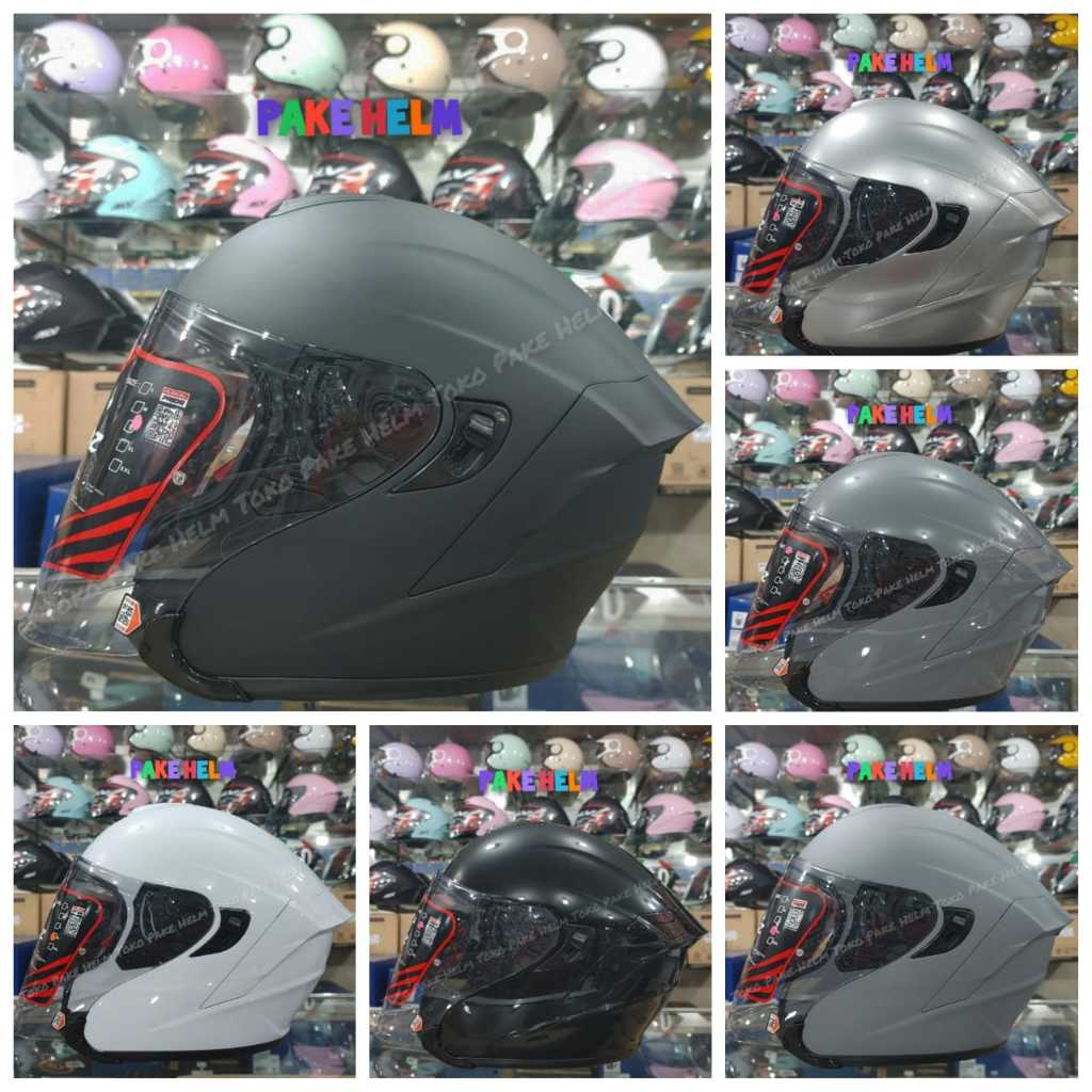 HELM NJS KAIROZ DOUBLE VISOR