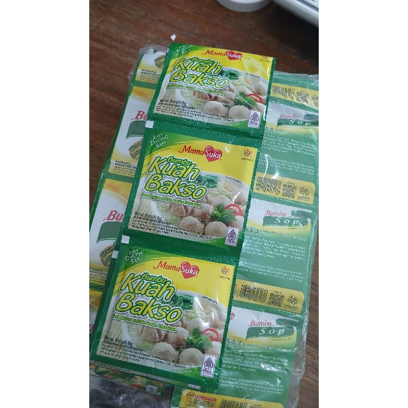 

mamasuka bumbu kuah bakso serbaguna rtg 12pcs