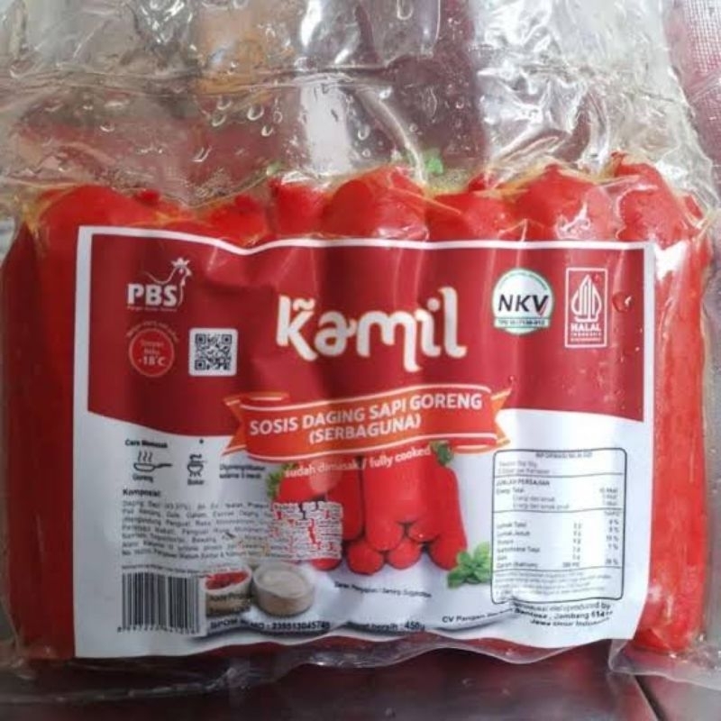 

Sosis Kamil Sapi Serbaguna 450gr