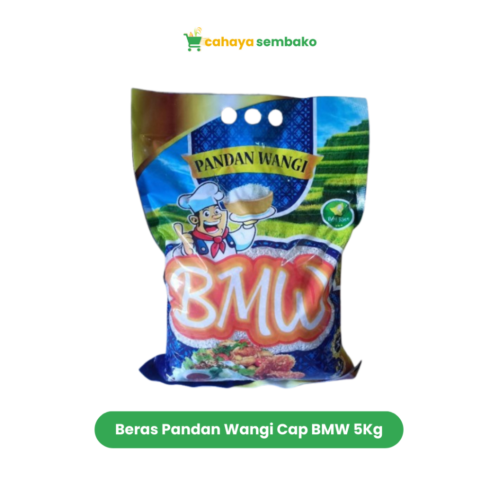 

Beras Pandan Wangi Cap BMW 5Kg
