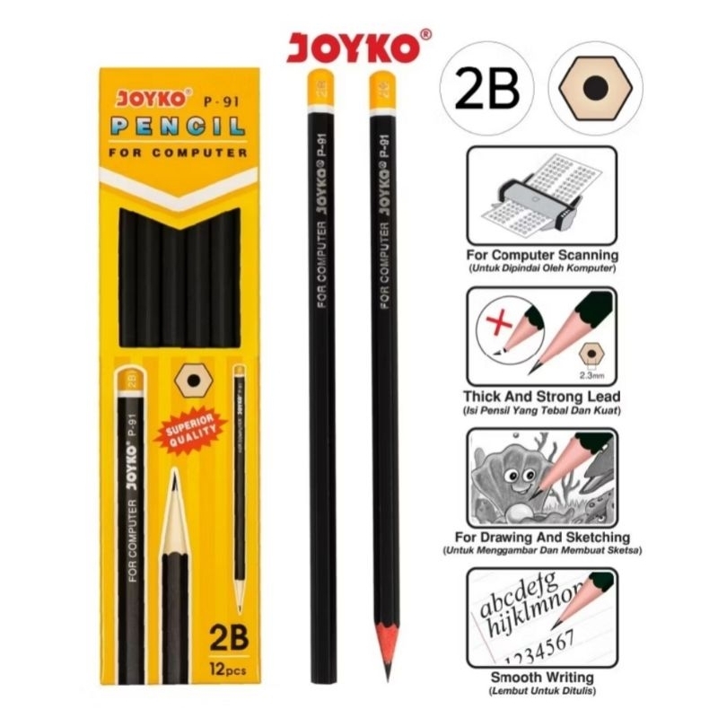 

Pensil Joyko P-91 (12 Pcs)