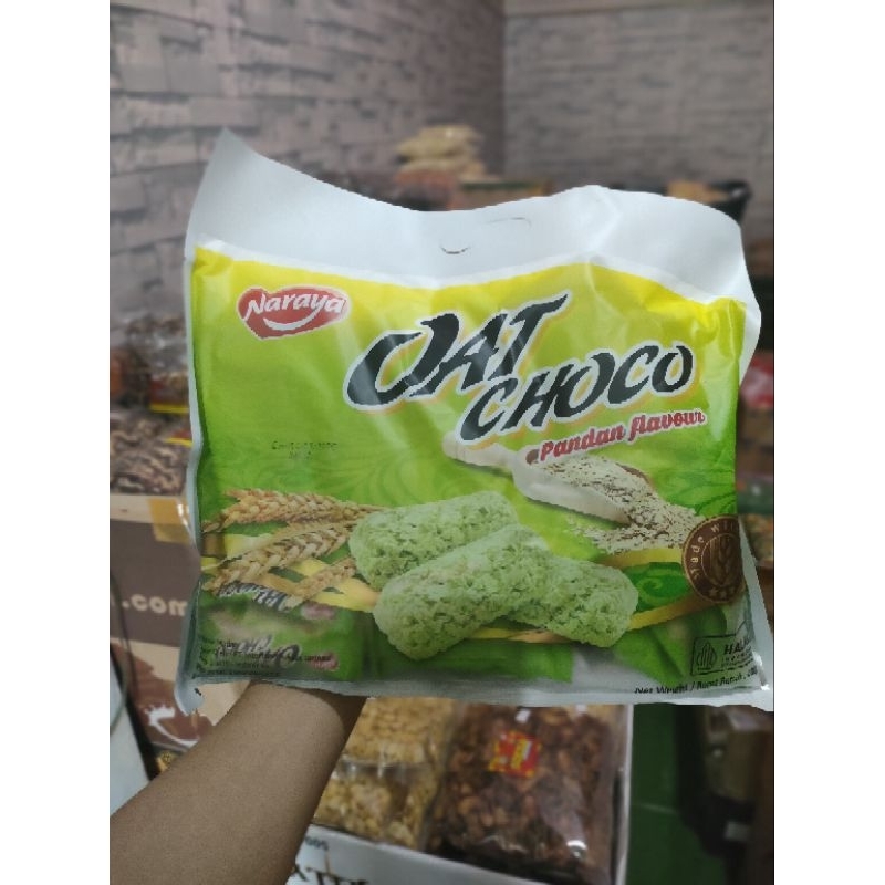 

oat choco rasa pandan