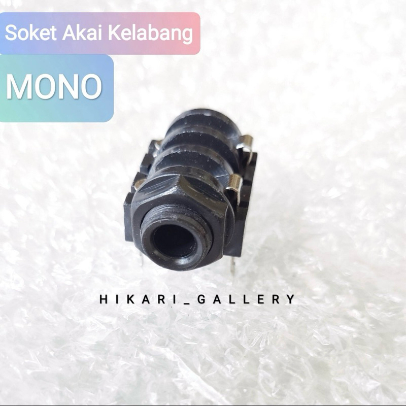 1 Buah Soket Akai MONO Model Kelabang / Soket Akai Kelabang MONO Bagus / Soket Akai Ulat Bulu MONO /