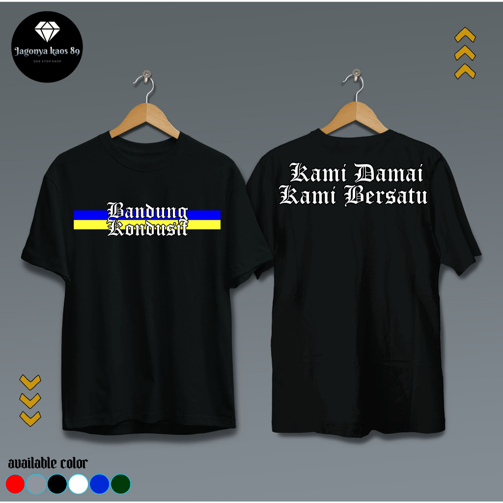 KAOS BRIGEZ BANDUNG | KAOS DISTRO | COCOK UNTUK PRIA DAN WANITA