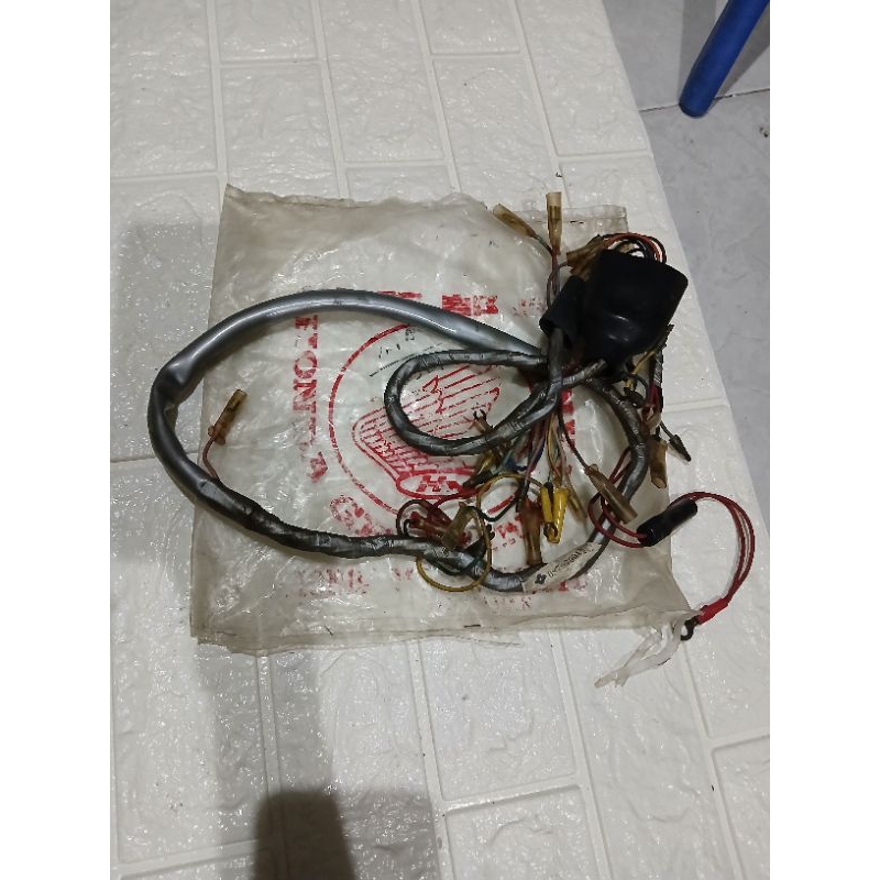 KABEL BODY HONDA C70 MK2 DOBLE ORIGINAL NOS JAPAN