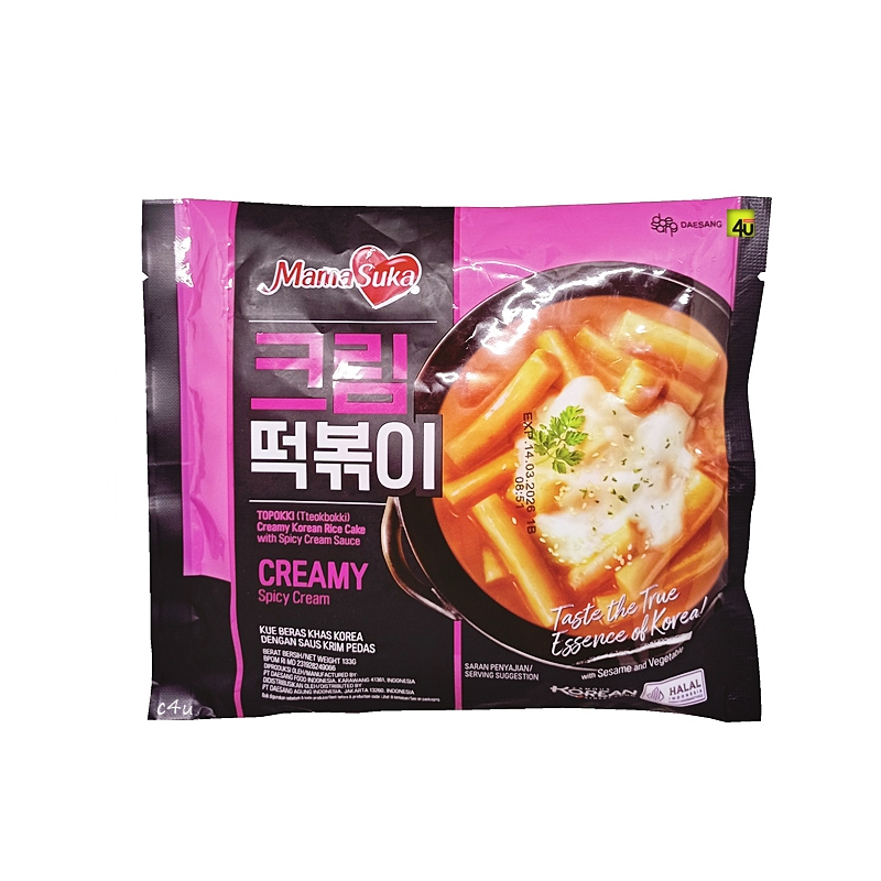 

Mamasuka TOPOKKI - Kue Beras Instan Khas Korea - 134g