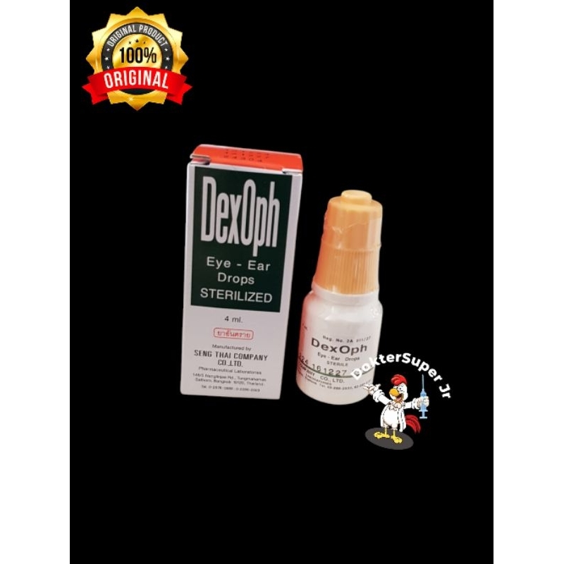 DEXOPH Obat tetes mata telinga hewan / ayam