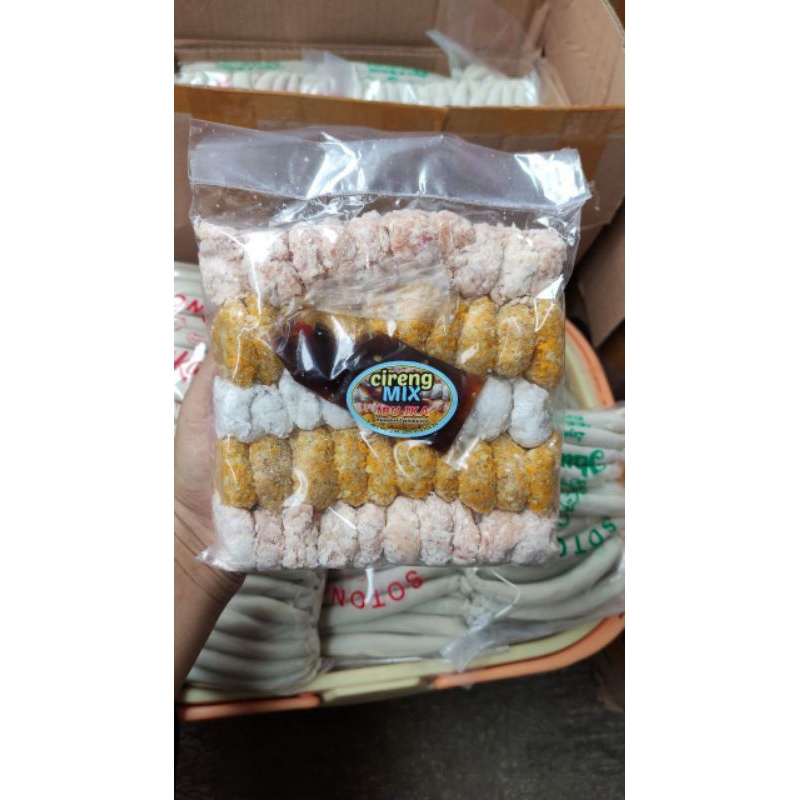 

Cireng Kriwil & Cireng Mix Ibu Ika | Isi 50 pcs