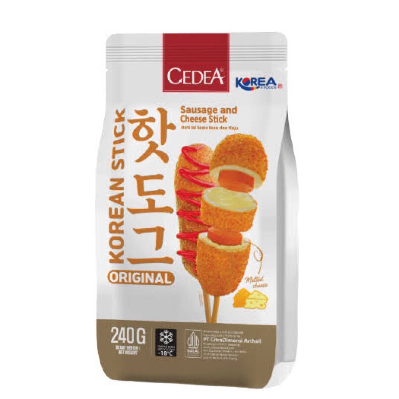 

Korean stick Potato Original 240gr Cedea