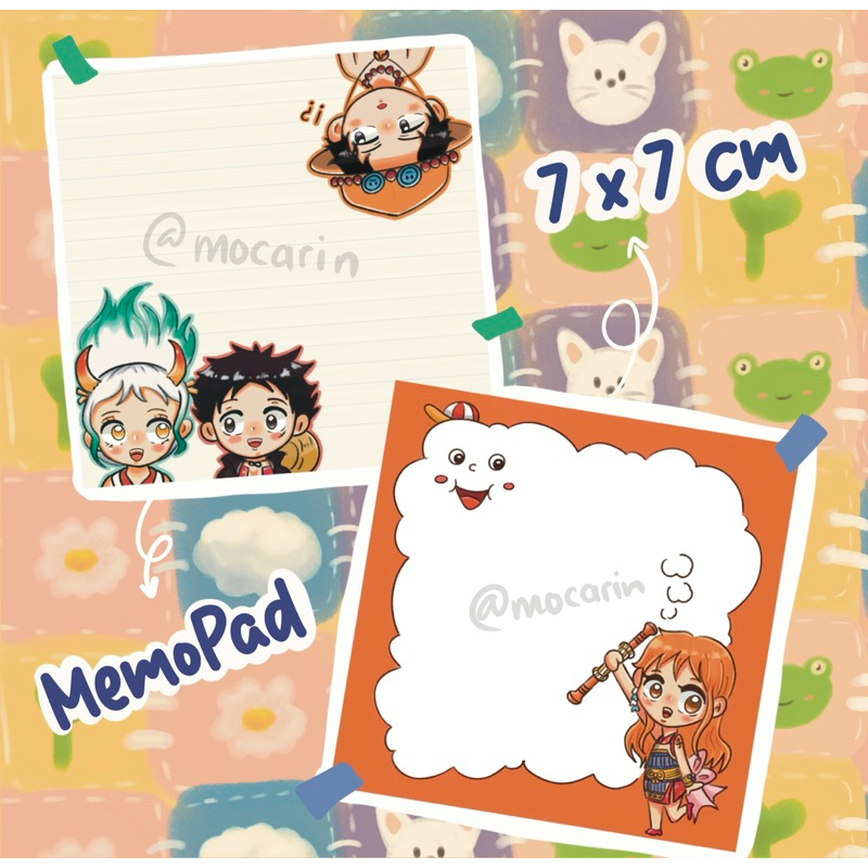 

MemoPad One piece by Kedai mocarin