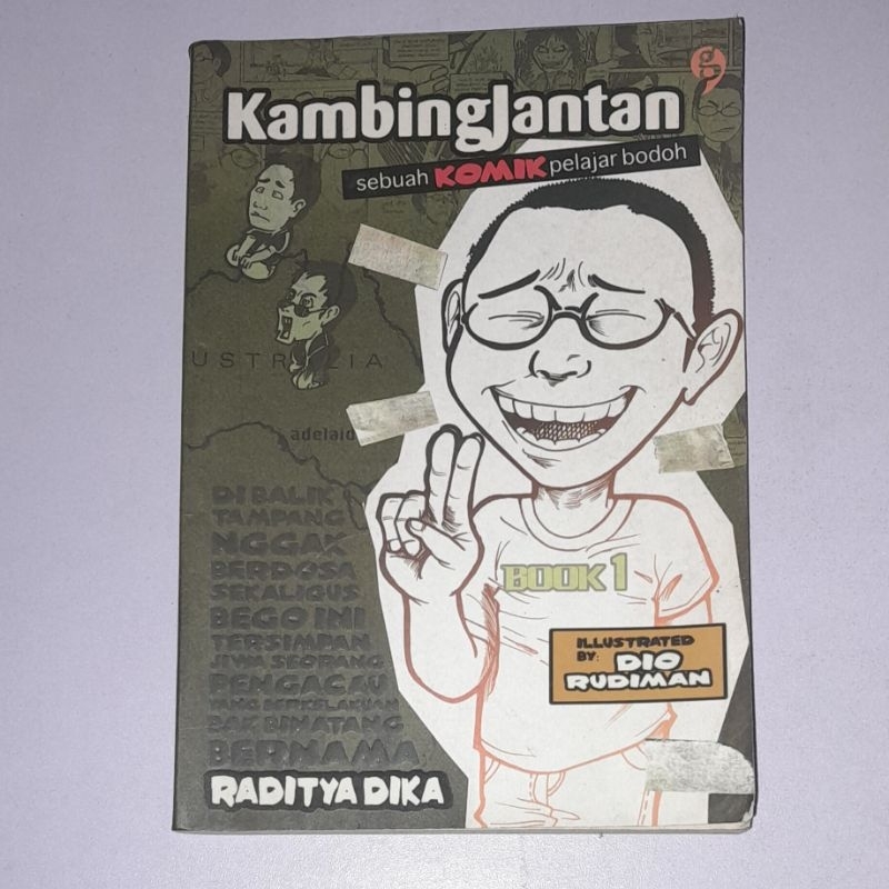 [trxocart] Komik Kambing Jantan Book 1 - Raditya Dika