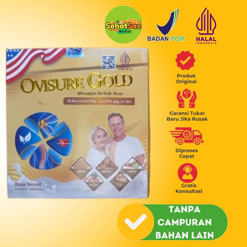 

( PROMO ) OVISURE GOLD MILK SUSU SOLUSI MASALAH TULANG DAN SENDI