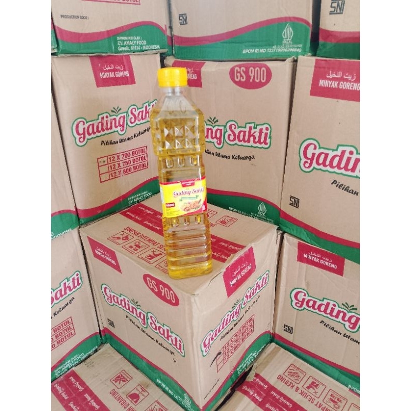 

MINYAK GORENG GADING SAKTI BOTOL 700 ml, Isi 12 botol perdus Rp 179.000