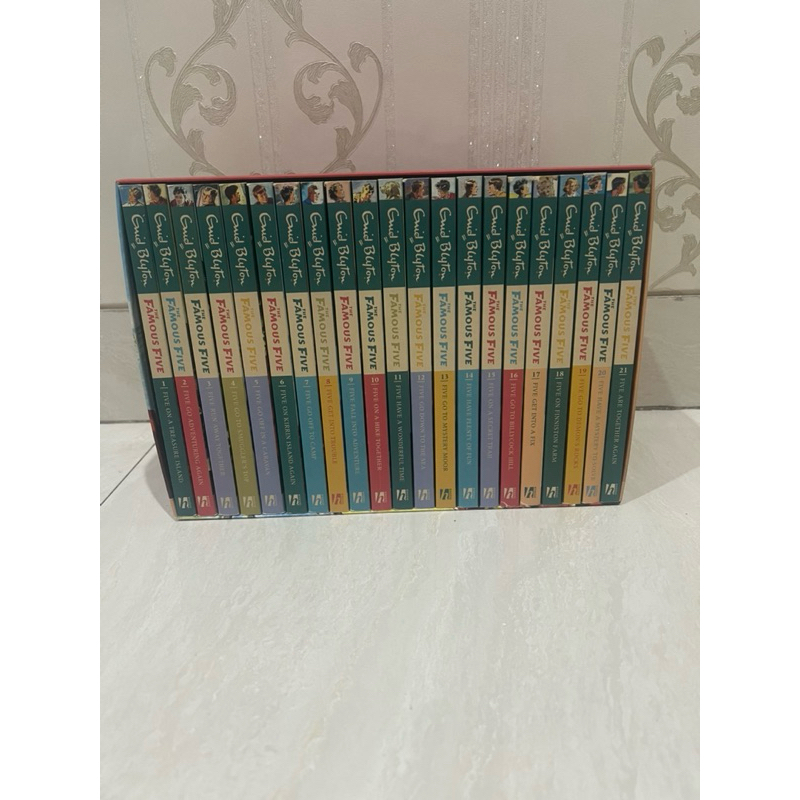The famous five enid blyton 21 books set