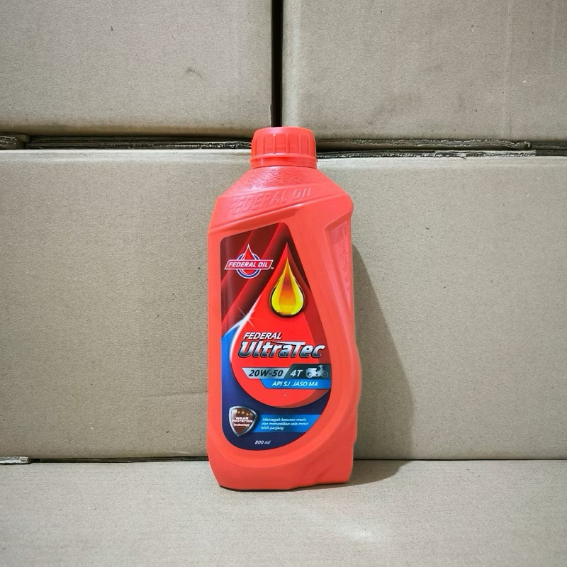 Oli Federal Ultratec 800ml Oli Motor Federal 20W-50