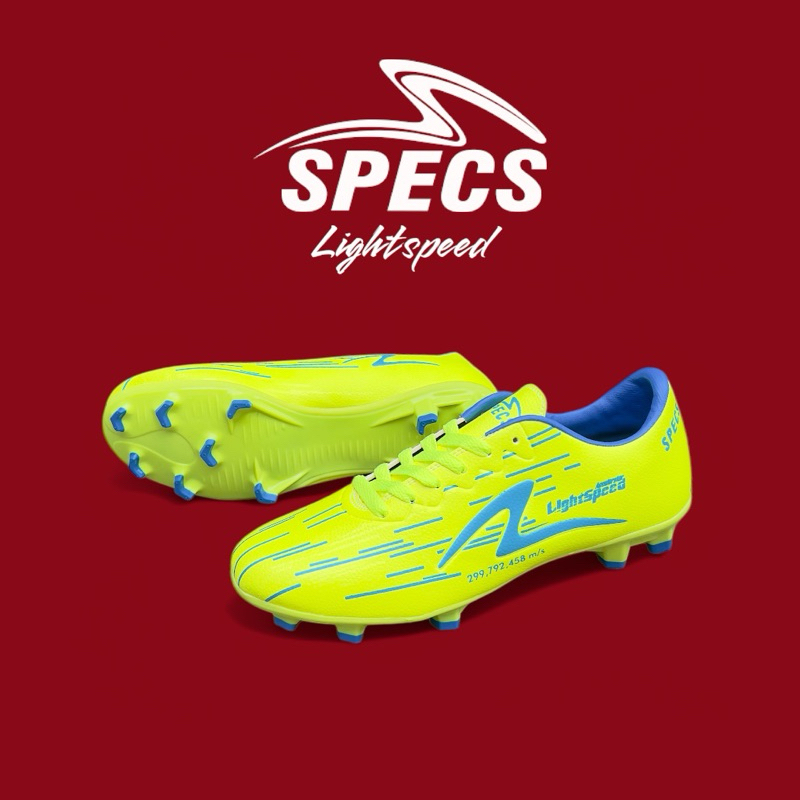Sepatu Bola Specs Accelerator Lightspeed II reborn terbaru waena hijau stabilo menyala cerah termura