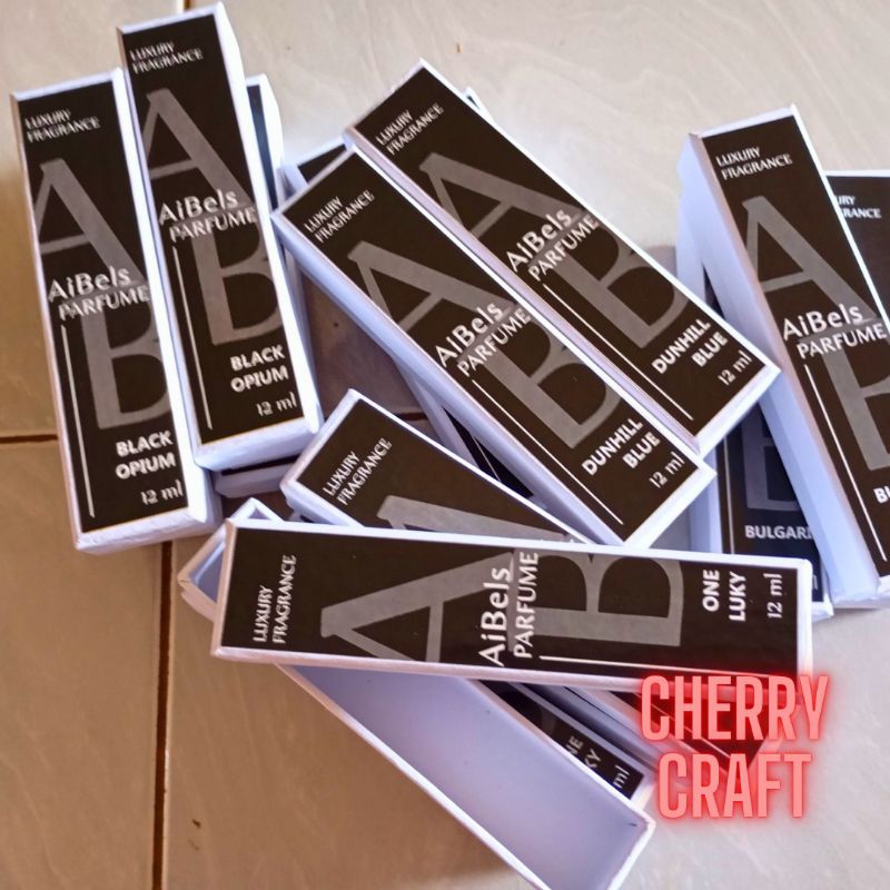 

Box untuk botol parfum 13,5x2,5x3 cm full cover dan cetak logo