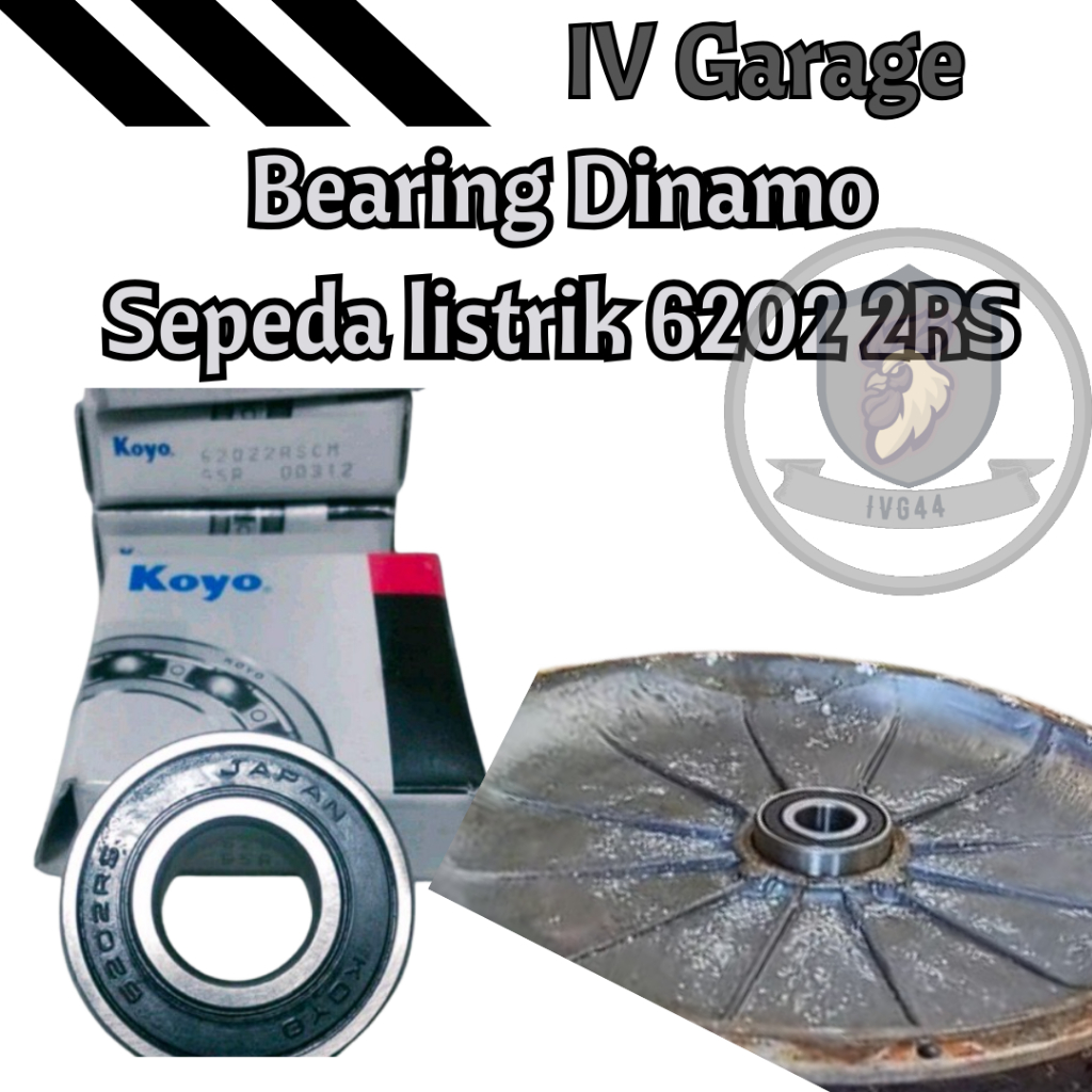 Bearing dinamo sepeda listrik 6202RS bearing bldc sepeda listrik
