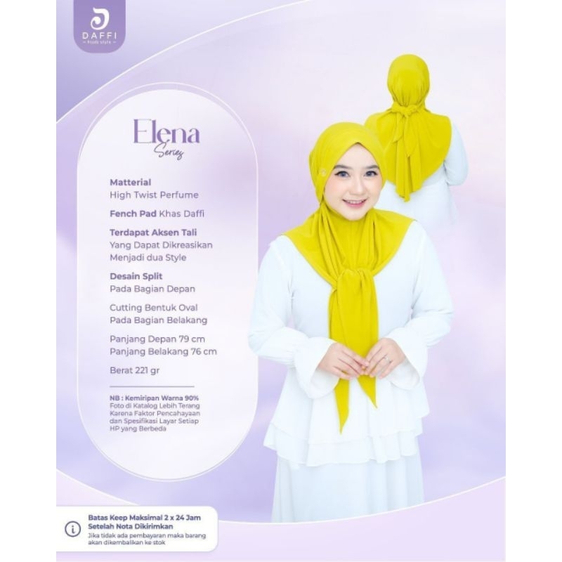 daffi hijab elena / french khimar