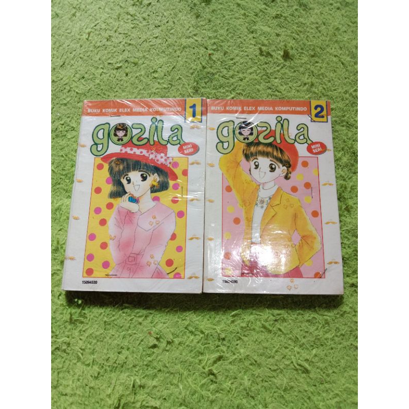 komik manga gozila 1-2 tamat kondisi mulus sampul plastik