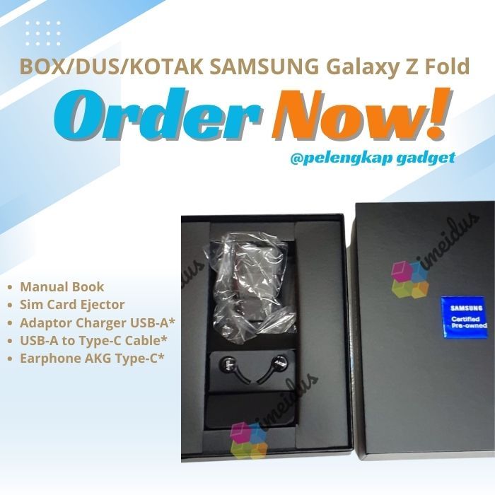 

BOX/DUS/KOTAK SAMSUNG Galaxy Z Fold