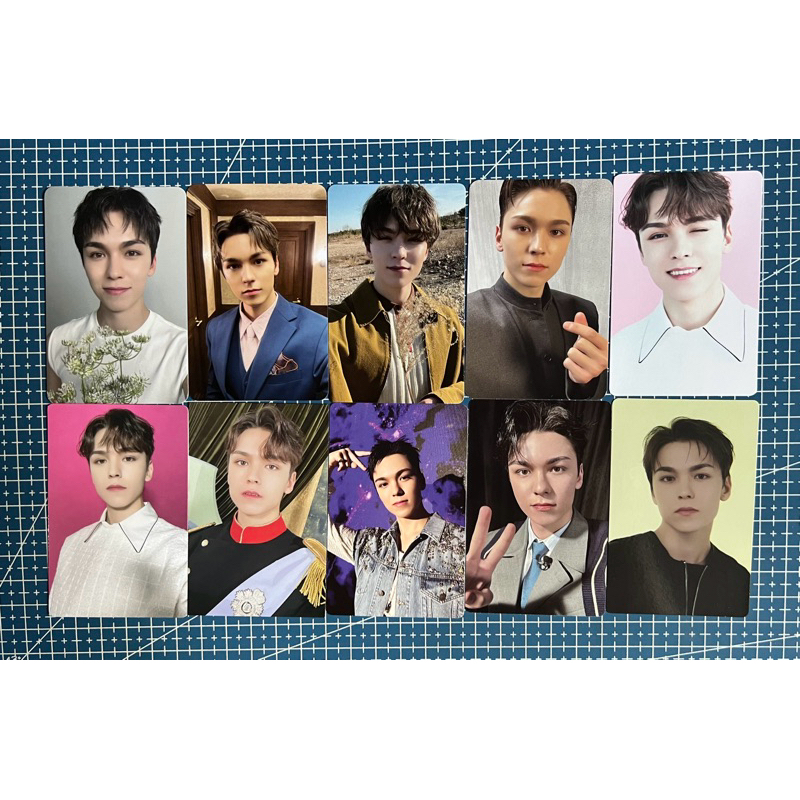 SEVENTEEN VERNON PHOTOCARD SVT PC 17 RIGHT HERE SPILL THE FEELS CARATLAND HEAVEN FTS STF DEAR CARAT 