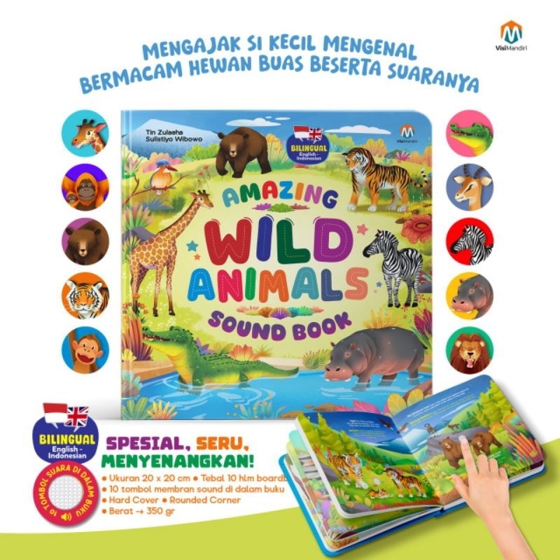Sound Book Amazing Wild Animals