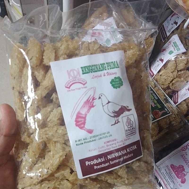 

(Stik) Rengginang MINI RASA LORJUK BENTUK STIK/PANJANG