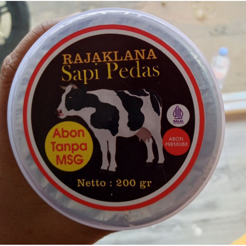 

Abon Rajaklana tanpa MSG