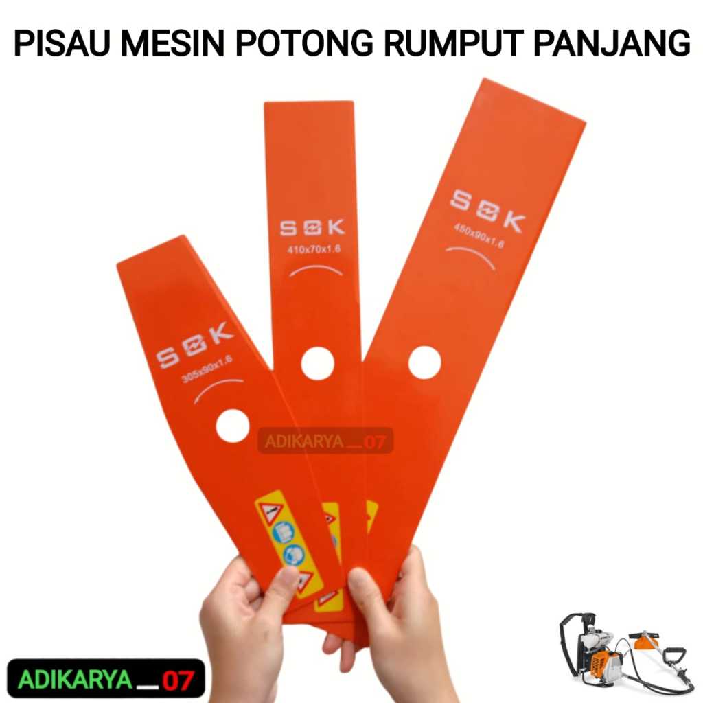 Pisau Mesin Potong Rumput Pisau Potong Rumput Panjang S.O.K