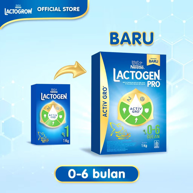 Lactogen Pro 0-6 bulan 180gram