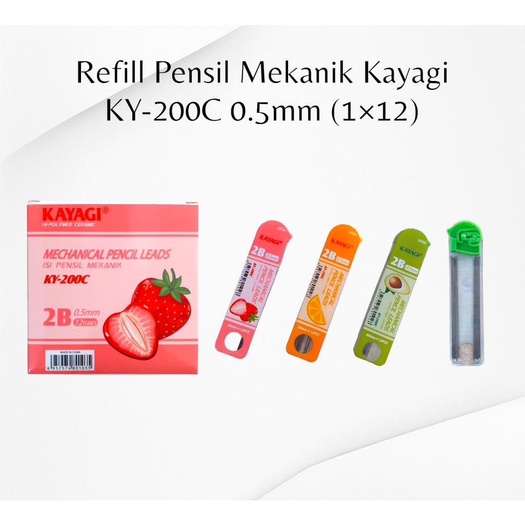 

REFIL PENSIL MEKANIK KAYAGI /ISI ULANG PENSIL MEKANIK 0.5MM